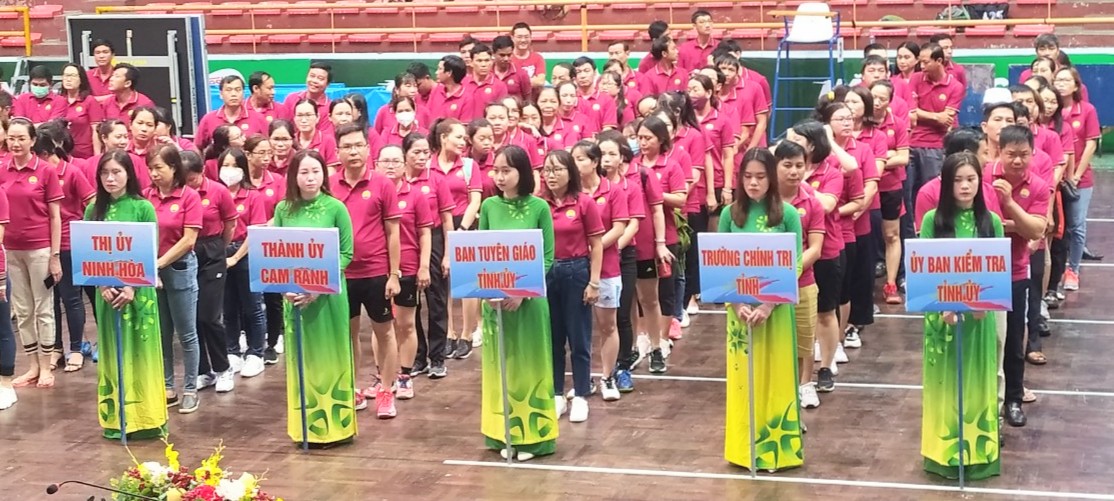 Ban Tuyên giáo Tỉnh ủy tham gia Hội thao truyền thống các cơ quan khối Đảng tỉnh lần thứ 20 - năm 2022